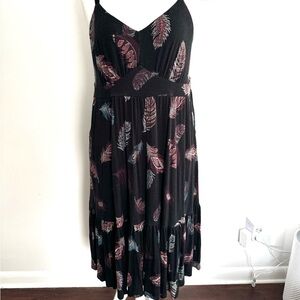 Torrid Super Soft Tiered Midi Dress